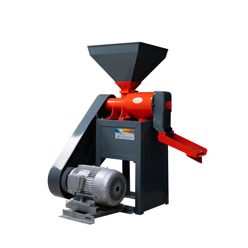 6n70 rice mill with electric motor, designed for efficient and durable rice milling operations.