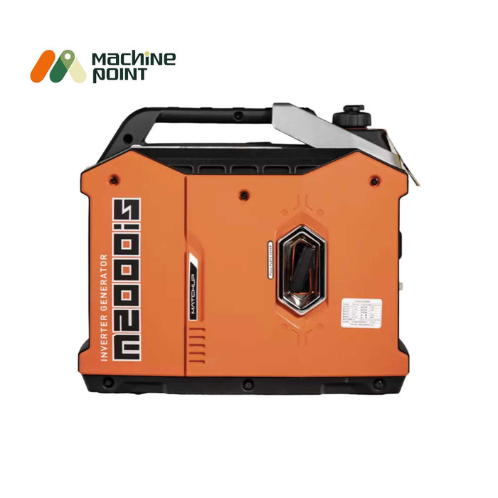 Portable 5.5 kVA inverter generator featuring digital voltmeter, overload protection and 11 L fuel tank