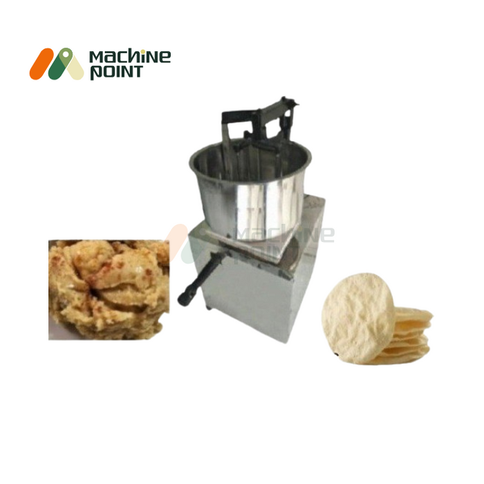 Automatic Khichi Making Machine with Tilting Drum – Suitable for Udad Flour Mixture.