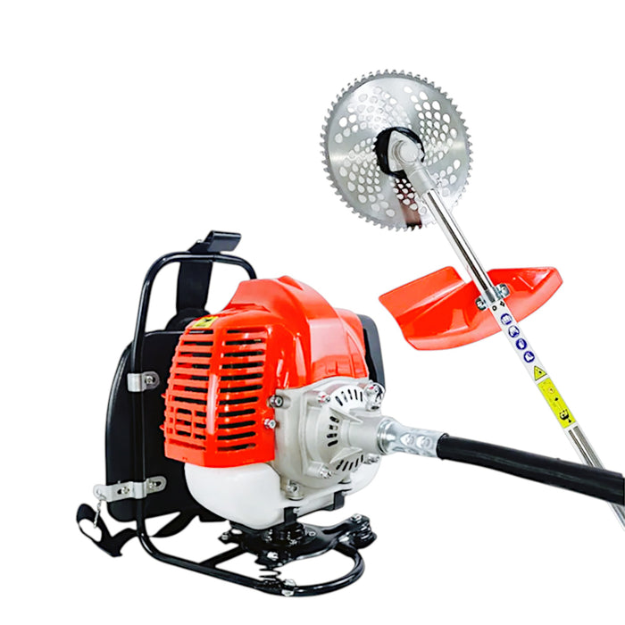 LEO CG-530 backpack brush cutter with 2.4HP engine and 52CC