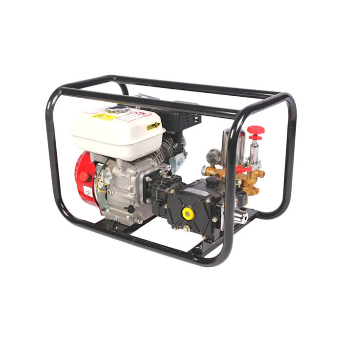 Machine Point sprayer with 170F engine and heavy-duty steel frame