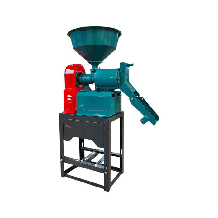 6N40 Rice Mill With Round Hopper Without Motor