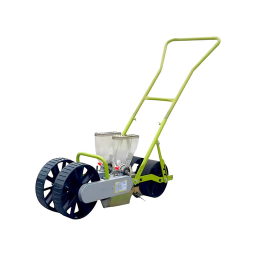 Push-type hand seeder for cabbage, pepper, and carrot