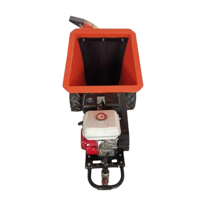 Heavy-duty X1-POWER drum blade wood chipper with 40x40 cm feeding chute