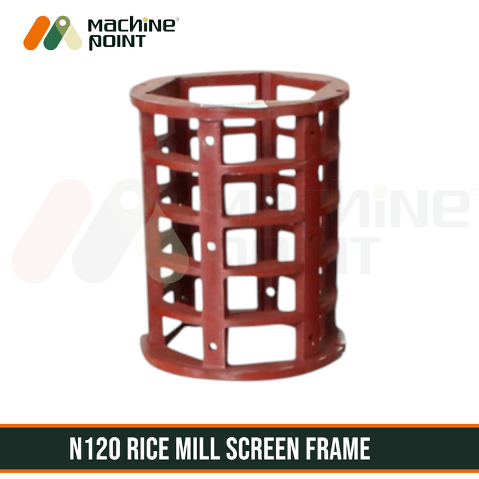 Durable jali frame for 6N120 model – designed for high-efficiency rice processing operations.