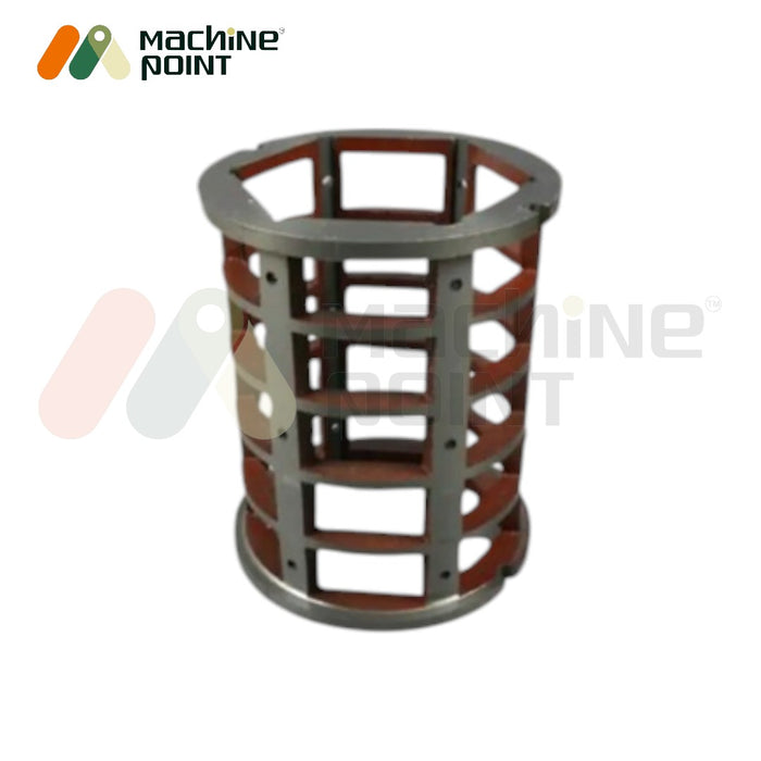 6N200 rice mill screen frame – robust metal structure for secure jali mounting and smooth milling.