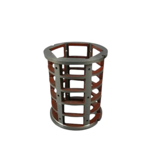 Steel screen frame for 6N70 rice mill – supports secure fitting of jali for smooth operation.