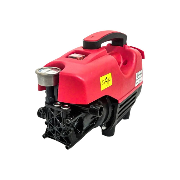 GT-288 high-pressure car washer with compact design, sturdy carrying handle, and long hose – ideal for car, bike, and home exterior cleaning.