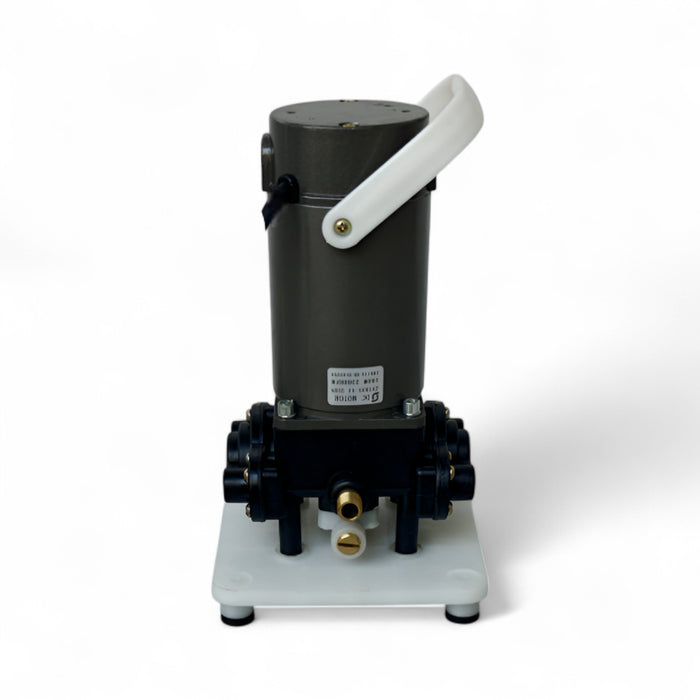 12V/48V/220V electric spray washer with automatic water return valve