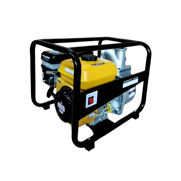 Petrol water pump GTD-WP30 yellow model for farming and irrigation