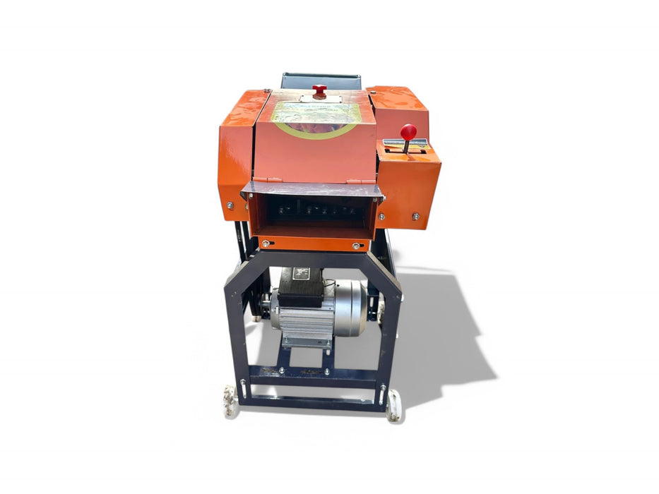 GT-SHAKTI Chaff Cutter with 3HP Motor, Conveyor Belt & Gear–GP-CC-9ZT-0.4BGM 3