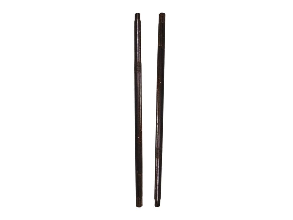Durable steel shaft rod for 6N100 model – essential spare part for rice milling drive system alignment.