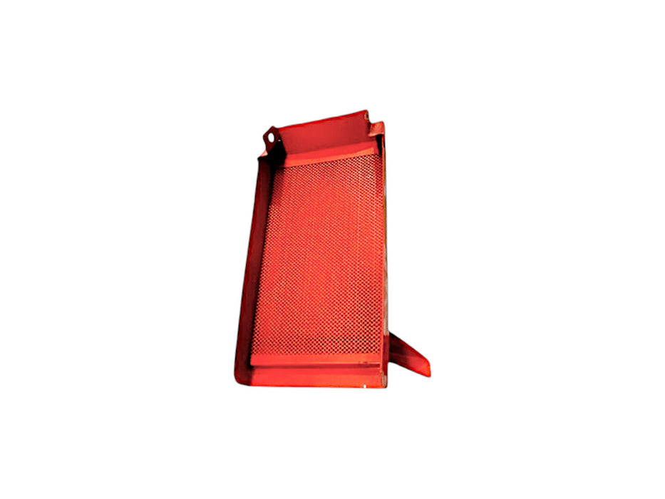 Metal outlet set compatible with 6N70 rice huller – includes chute and mounting design for easy installation.