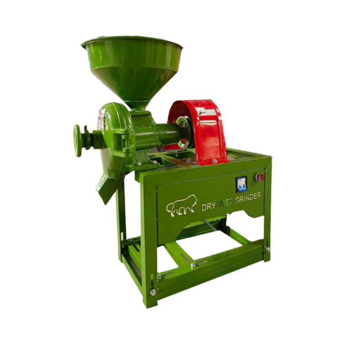 Dry & Wet Dal Grinder Machine With 3 Hp Engine