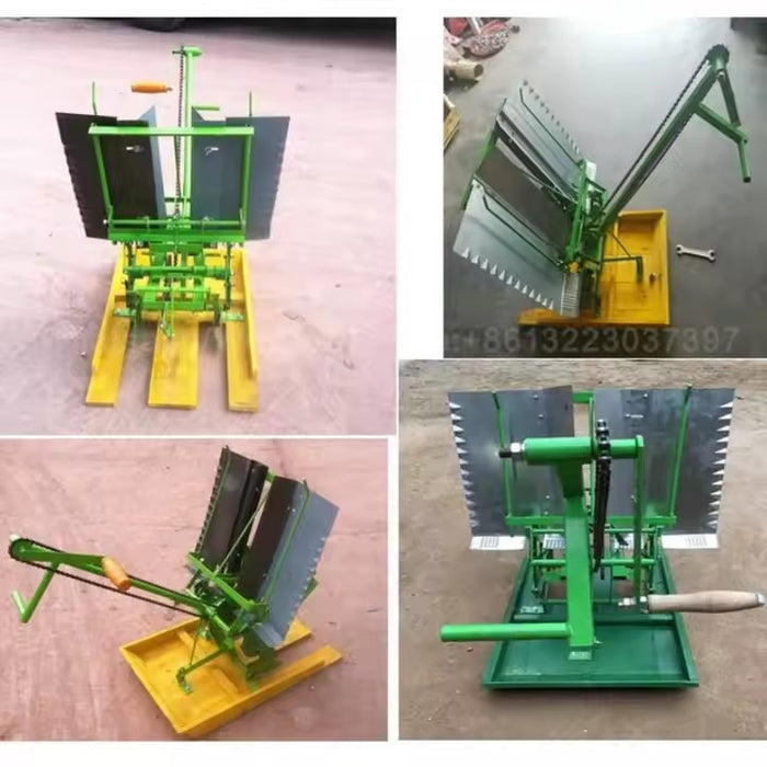 Double Rows Manual Rice Planter
2   Rows mini Manual Rice Planter
2 Rows mini paddy tranplanter