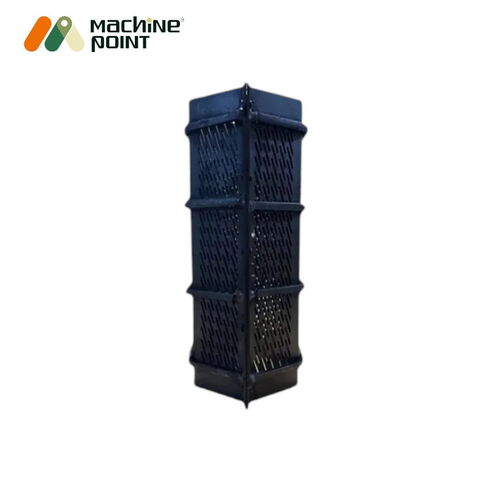 Mild steel jali for 6N70 rice mill – precision-perforated screen for smooth and uniform grain output.