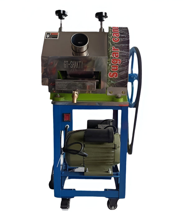 GT-250HLD sugarcane juicer – heavy-duty commercial machine for high-volume juice extraction.