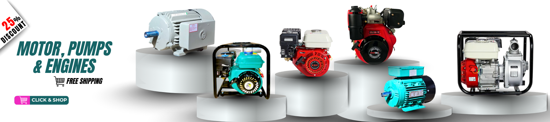 Motors, pump & engines - Machine Point