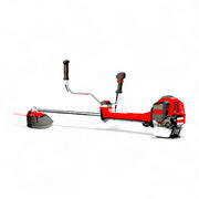 RIGA-ITALY CG-400 Brush Cutter with 2.6 HP Engine and Side Pack Design

