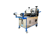 Automatic Golgappa Making Machine on wheels with dough feed and roller system.
