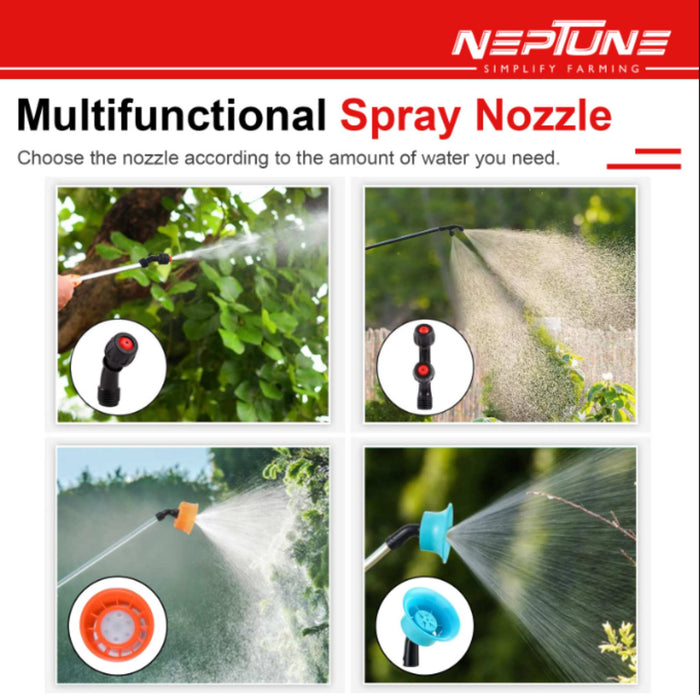 "Neptune AK-14+ 20-Litre Heavy-Duty Battery Sprayer for Farming"