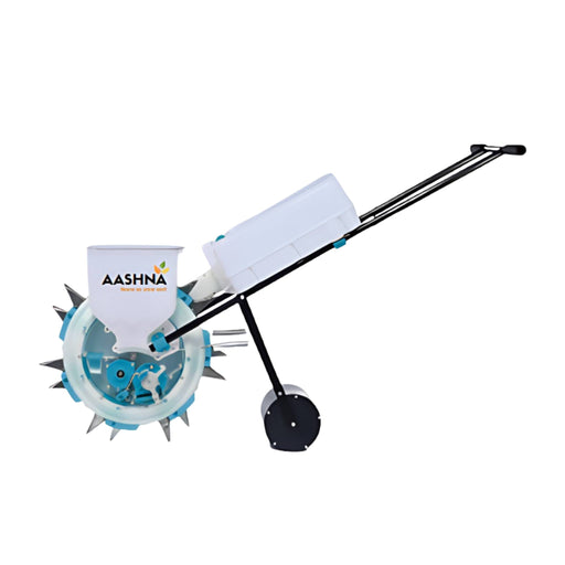 2 in 1 hand operated seeder and fertilizer sprayer S08 for precision farming