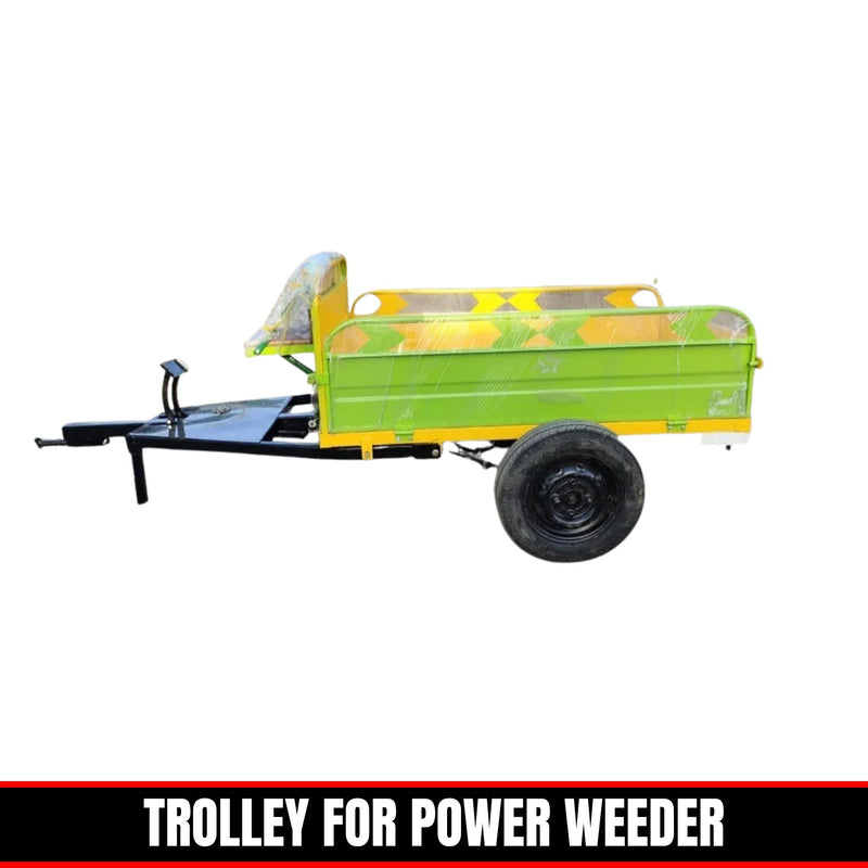 heavy duty trolley for petrol and diesel power weeder