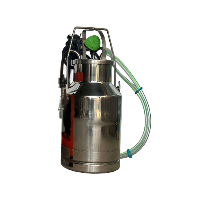 C17M KP Krushi Power electric milking machine for cattle with durable stainless steel bucket