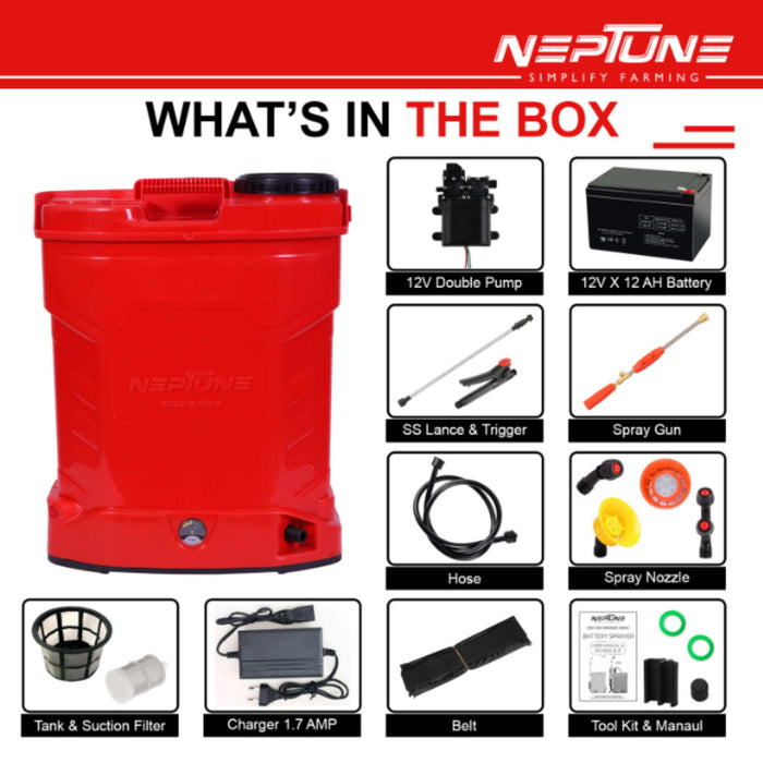 "Double Motor Neptune AK-14+ Sprayer with 60cm Spray Gun"