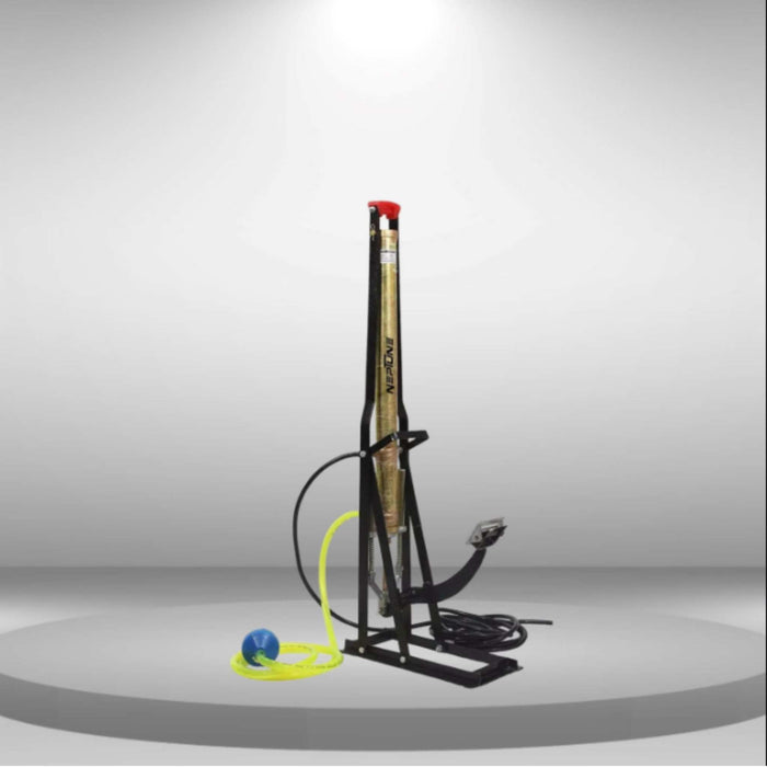 "Portable Neptune Foot Sprayer with External Tank Compatibility"