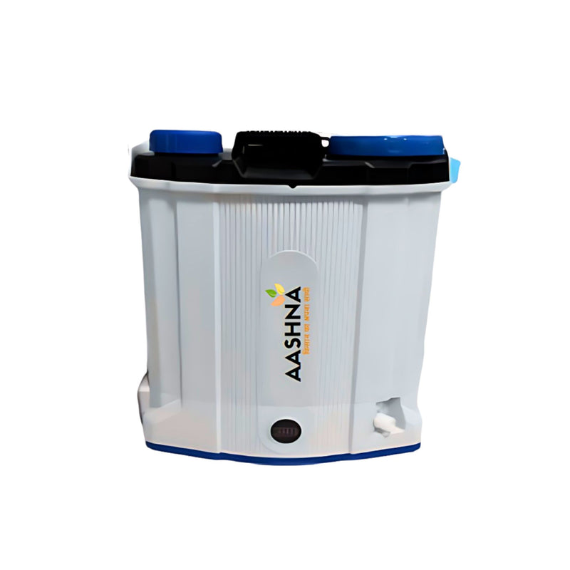 AASHNA 12 litre battery operated sprayer SP01 with telescopic lance and multi-nozzle for pesticide spraying by Machine Point