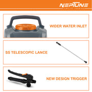 "Pure Virgin Material Tank Sprayer for Safe Chemical Storage"