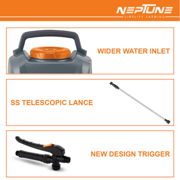 "Pure Virgin Material Tank Sprayer for Safe Chemical Storage"