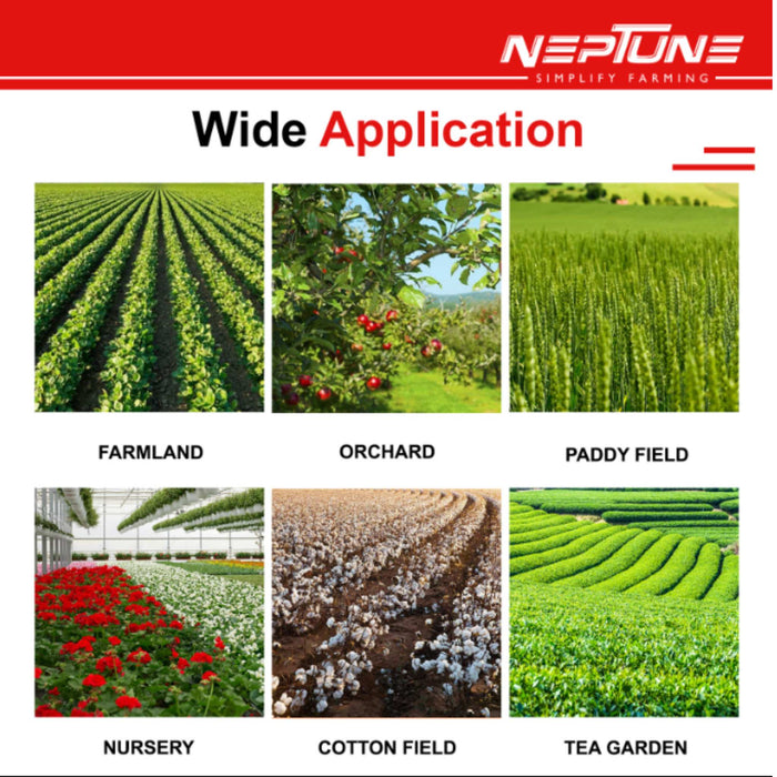 "Neptune AK-14+ High Flow Rate 2.9–7 LPM Sprayer – Machine Point"