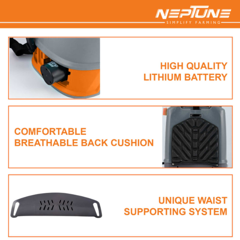 "Quiet and Energy-Efficient Battery Sprayer with Long Service Life"