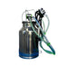 Portable C40V KP monoblock cow milking machine with double power motor and SS milk can
