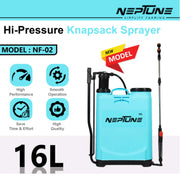 "Neptune NF-02 HDPE Tank Sprayer with Adjustable Nozzle"