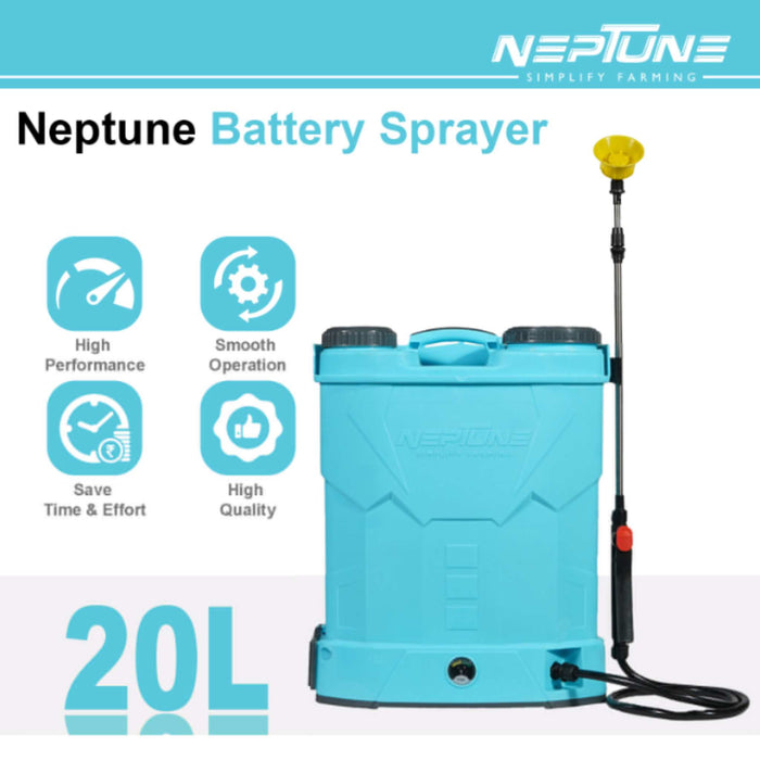 "High-Pressure Neptune DK-12 Agricultural Sprayer with Single Diaphragm Pump"