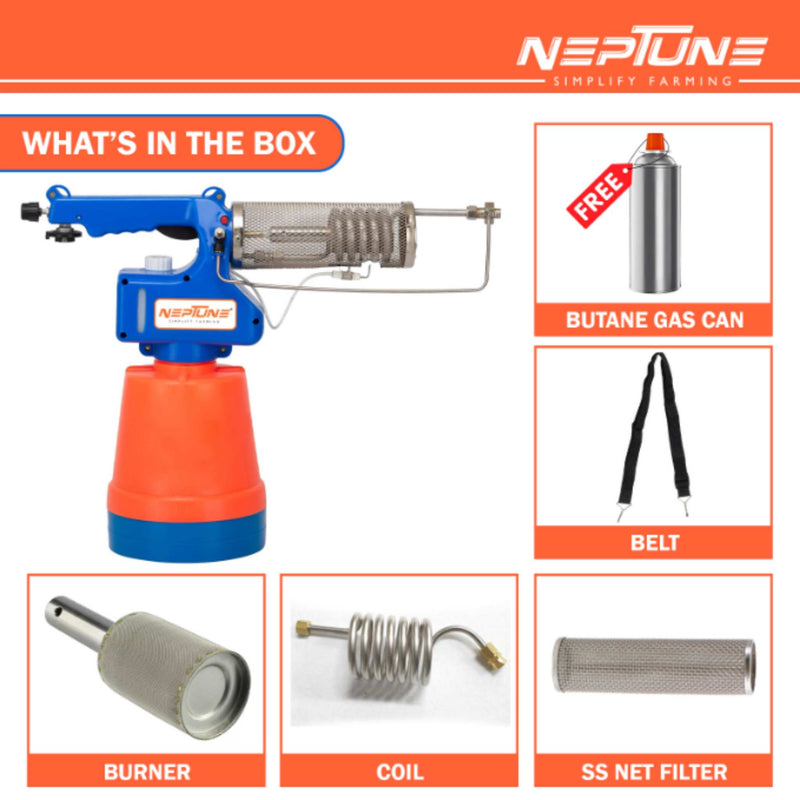 Butane gas fogger for efficient outdoor pest control