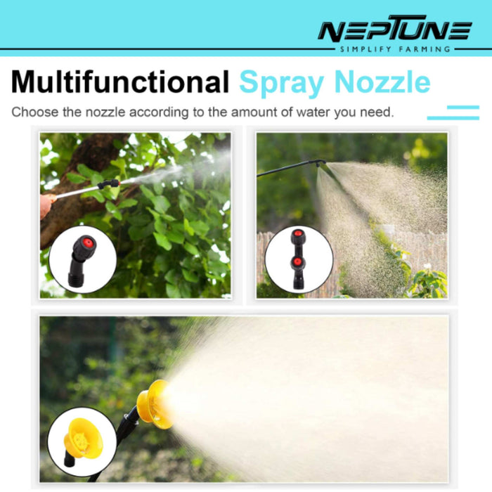 "Lightweight Neptune NF-02 Hand Operated Sprayer with Fiber Lance"