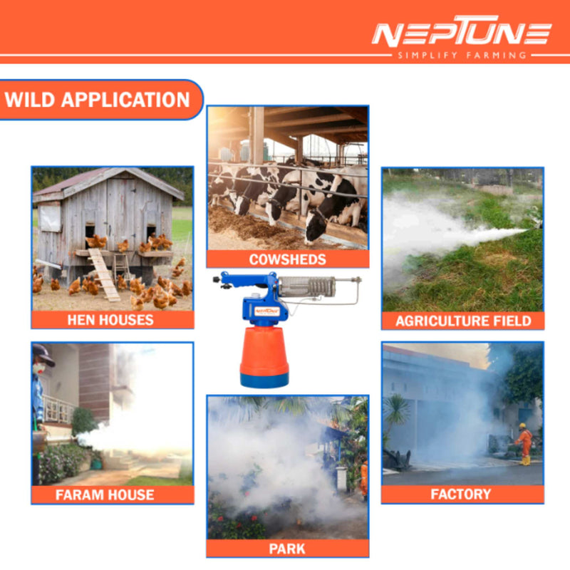 Neptune mini fogging machine for residential and commercial use