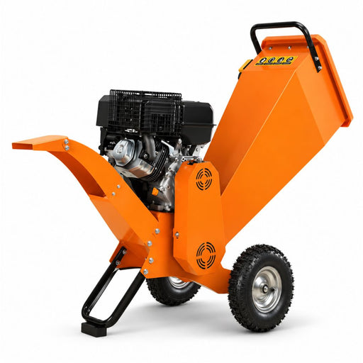 15 HP petrol wood chipper shredder machine with 1000 kg per hour capacity