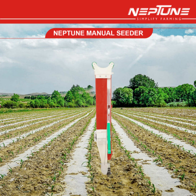 Hand-operated Neptune Seeder for 3–5x faster sowing efficiency