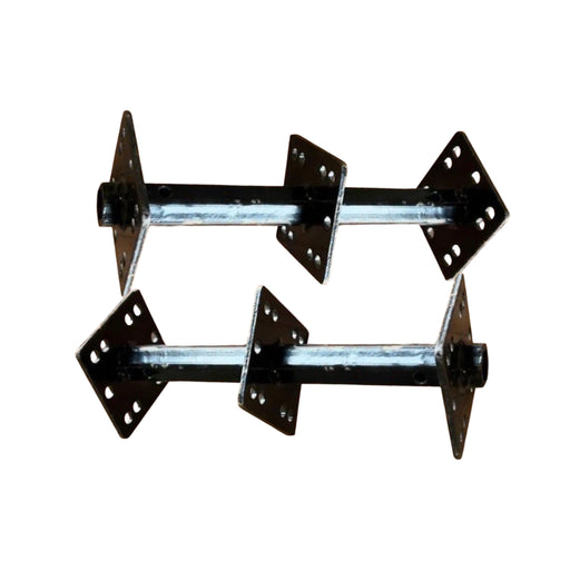 3 row rotary shaft for petrol power weeder heavy duty tiller attachment