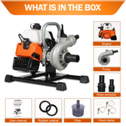 40cc 2-stroke petrol water pump for agriculture and home use