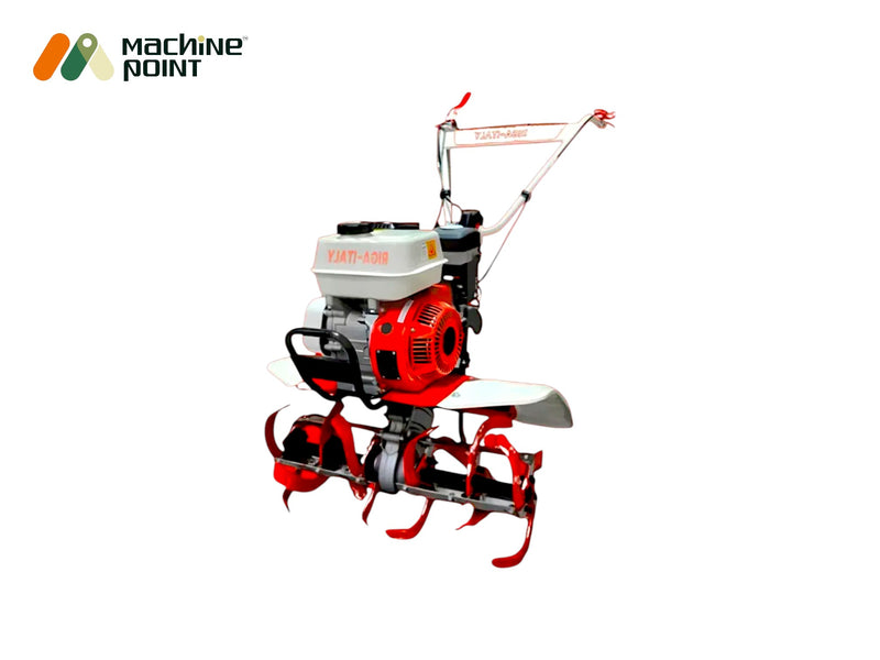 Compact SC-55 petrol weeder featuring forward gear and manual operation.


