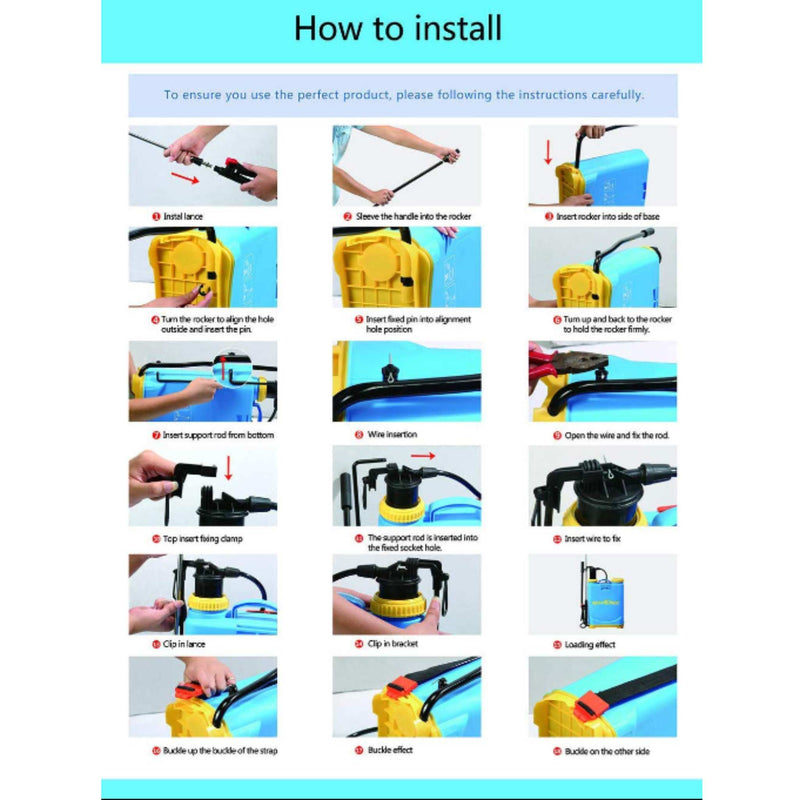 "Neptune NF-02 Manual Pump Sprayer for Indoor and Outdoor Plants"