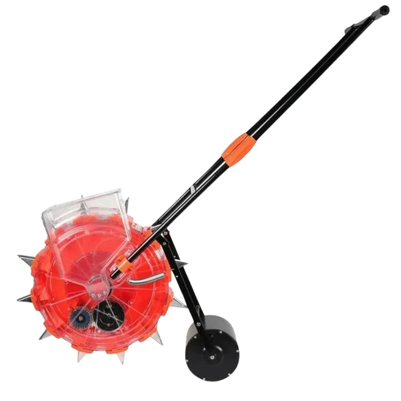 14 teeth manual seeder machine hand push seed drill India