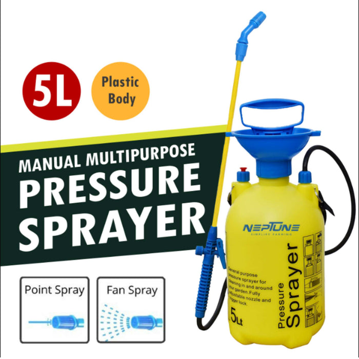 "Neptune NF-5.0 5 Liter Pressure Sprayer for Lawn and Agriculture"