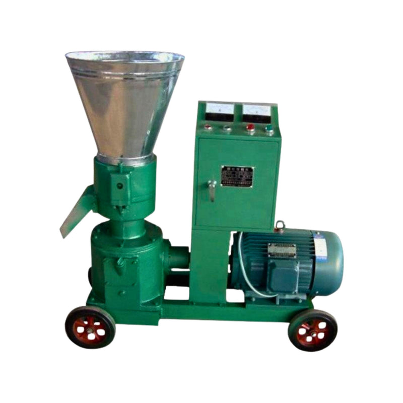 Feed Pellet Machine 10 HP Three Phase 400 kg/hr Animal Feed Pellet Making Machine by Machine Point